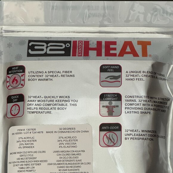 32 Degrees Kids' Black Heat Set - S (6/7) NWT - Picture 8 of 15